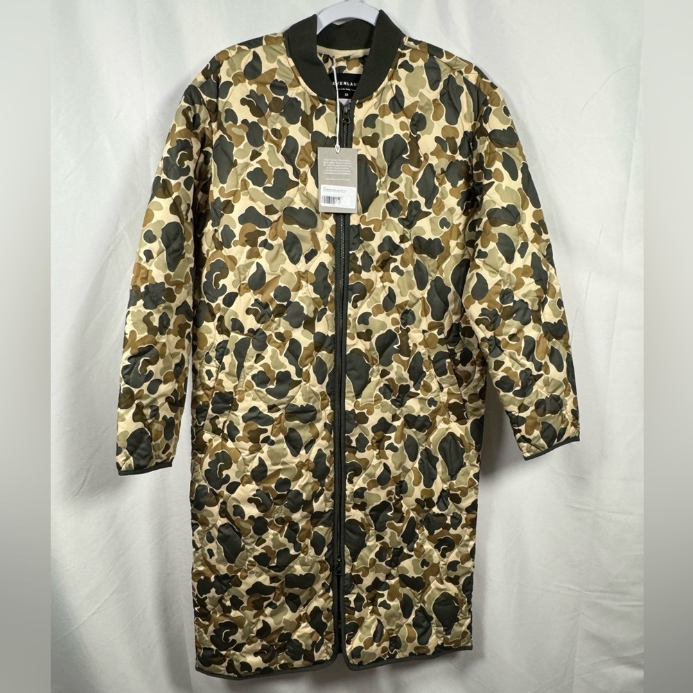 Everlane Women’s The Renew Long Liner Camo XS